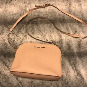 Light Pink Micheal Kors Dome Crossbody